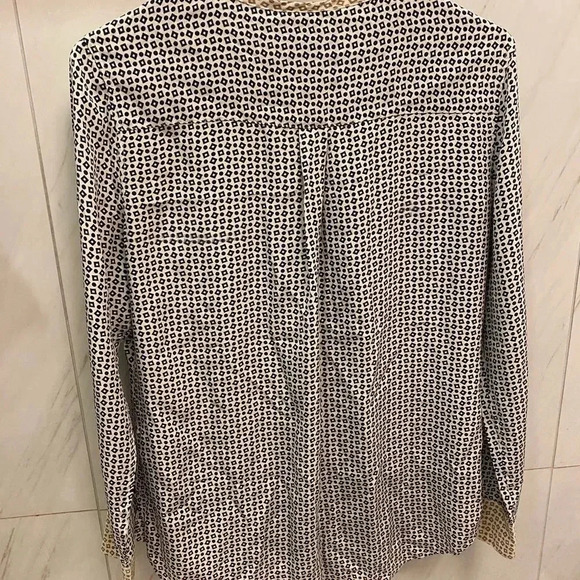 Equipment Lynn Geometric Silk Blouse - Picture 2 of 4